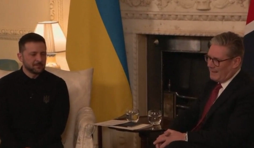 WATCH: UK Prime Minister Keir Starmer Tells Zelensky Ukraine Has The “Full Backing” of the UK, Gives Zelensky 2.26 Billion Pounds in Aid