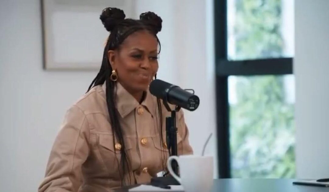 Michelle Obama Discusses “Toxic Masculinity” on Her Failing Podcast (VIDEO)