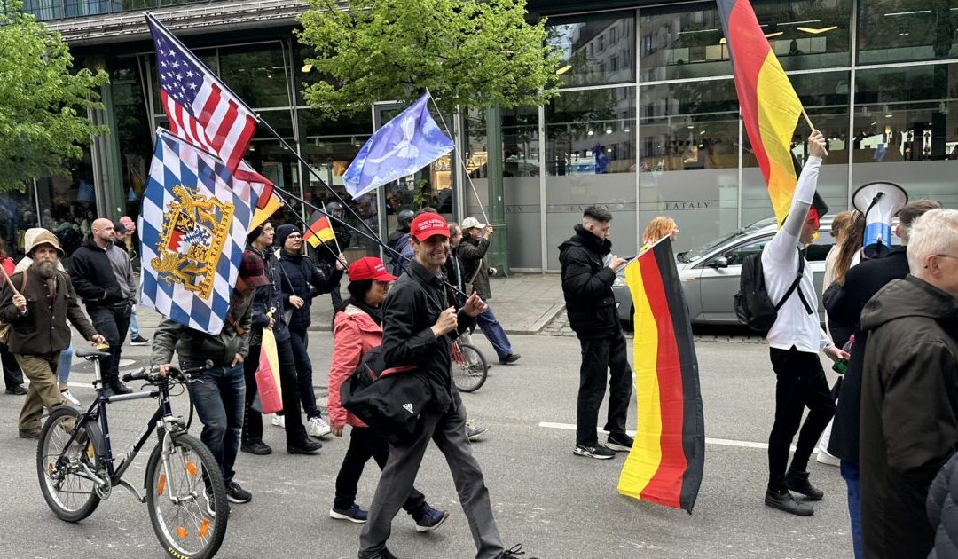 Upside Down World: European Peace Movement Marches in Support of President Trump as “Anti”-Fascists Rally Against Peace
