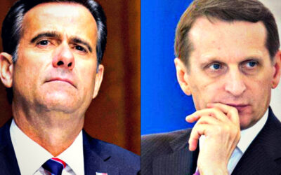 SPY TALK: CIA’s Ratcliffe and Russian SVR’s Naryshkin Have ‘Constructive’ Phone Talk, May Meet Soon