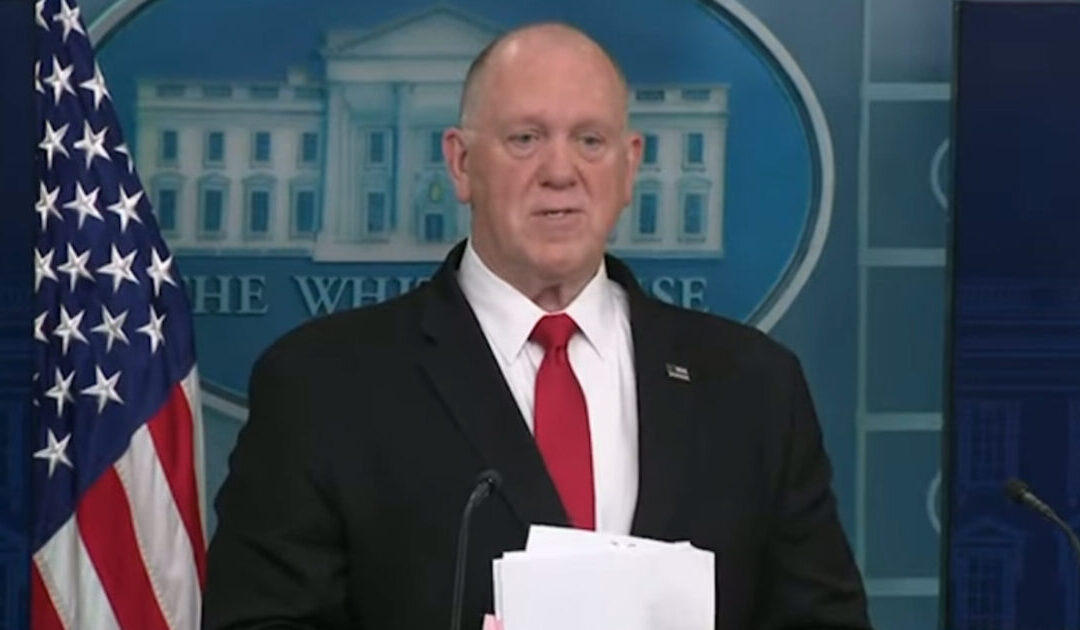 BOOM! “Get Your Affairs in Order” – Border Czar Tom Homan Closes Press Briefing with Stern Warning for Illegal Aliens to Self Deport: “You Cannot Hide from ICE. We’re Actively Looking for You” (VIDEO)