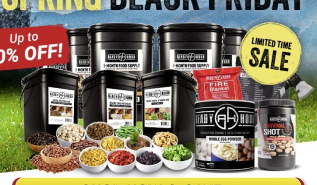 The Spring Black Friday Sale On Survival Food and Backup Power Is Here All Weekend (Up to 70% Off!)