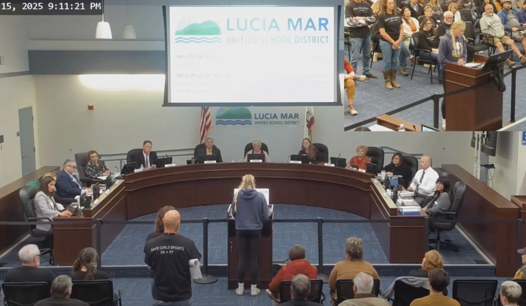 California School Board President Callously Tells Traumatized Student to “Wrap it Up” During Emotional Speech About Impact of Trans Invasion of Girls’ Locker Rooms (Video)