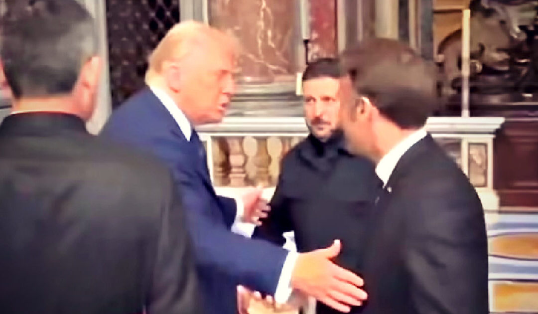 Trump to Macron: ‘You Shouldn’t Be Here’ – US President Sends French Warmonger Out of the Mini-Summit With Zelensky in the Vatican (VIDEO)
