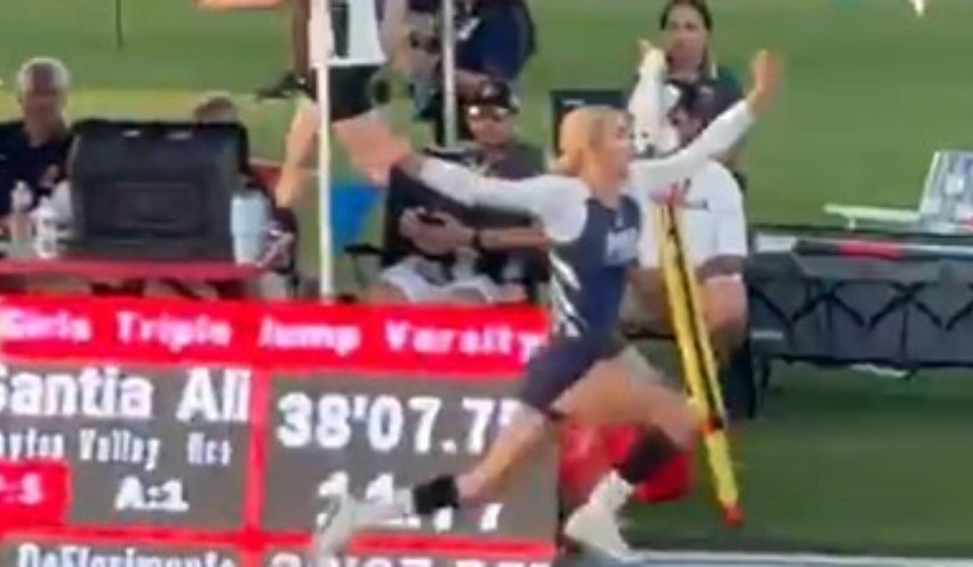 Mayhem Erupts at California High School Track and Field Championships as Boy Destroys His Female ‘Rivals’ During Prelims