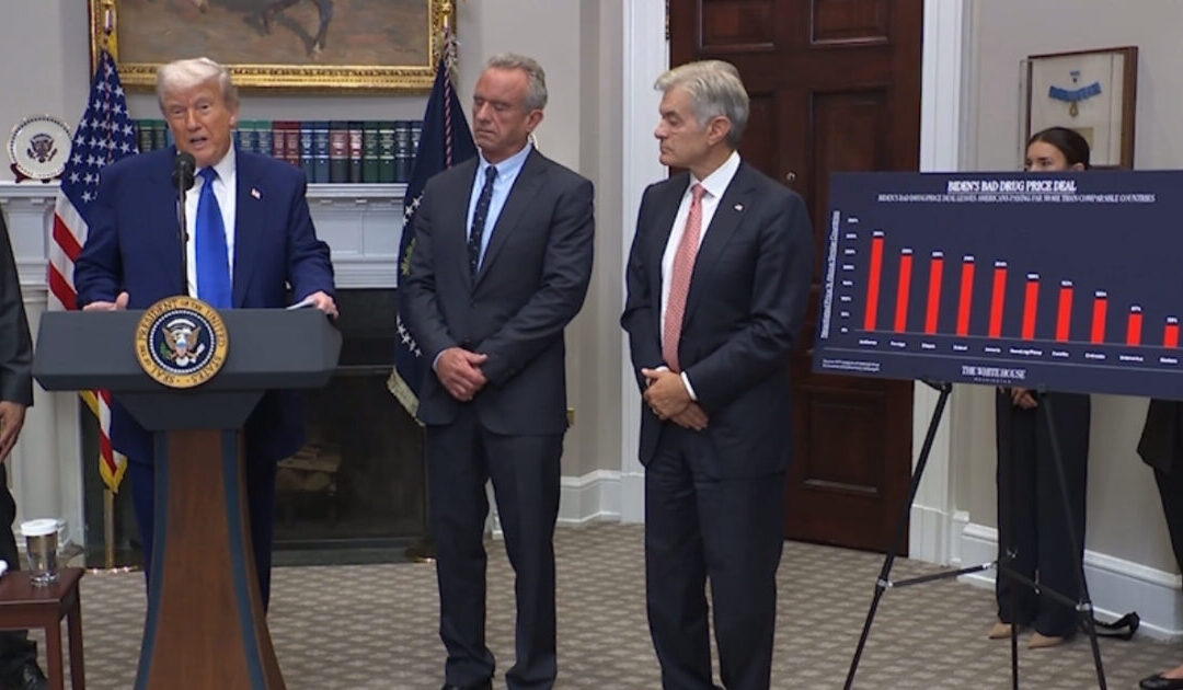 JUST IN: President Trump Signs Historic Executive Order to Reduce Drug Costs for Americans (VIDEO)
