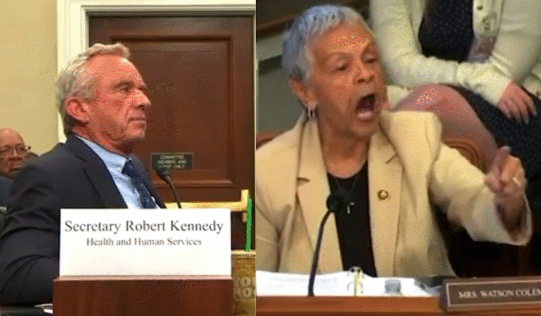Hate-Filled Rep. Bonnie Watson Coleman Goes on Disrespectful Race-Baiting Attack Against RFK Jr in Committee Hearing – RFK Hilariously Shuts Her Down When Time Expires and She Replies, “So Has Your Legitimacy!” (VIDEO)