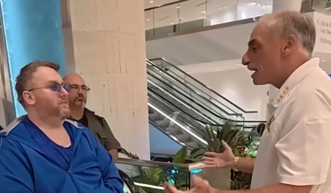Watch: Punk Who Threatened Sheriff’s Life Gets Nasty Surprise When Sheriff Spots Him, Walks Up, and Says ‘Challenge Accepted’