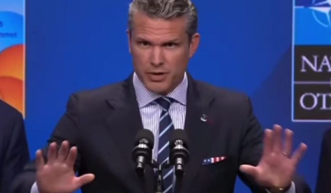 “There’s a Reason the President Calls Out the Fake News for What It Is!” – Pete Hegseth DEMOLISHES Fake News Hack in Europe (Video)
