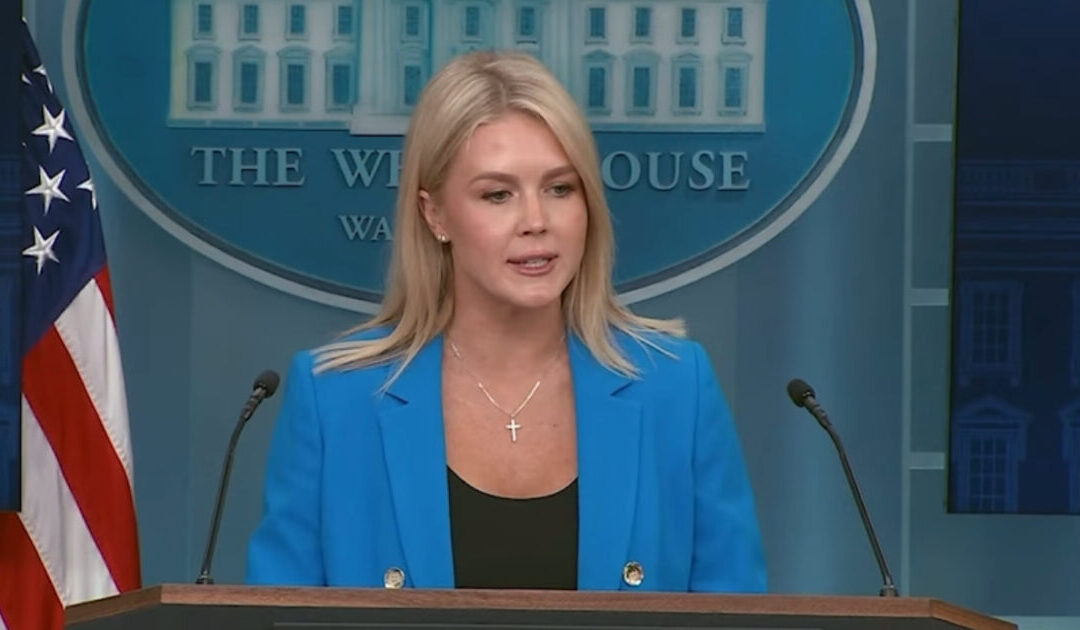 WATCH LIVE: White House Press Secretary Delivers First Briefing Since Iran Strikes – 1 PM ET