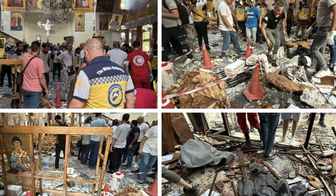 19 Reported Dead After Suicide Bomber Targets Orthodox Church in Damascus, Syria