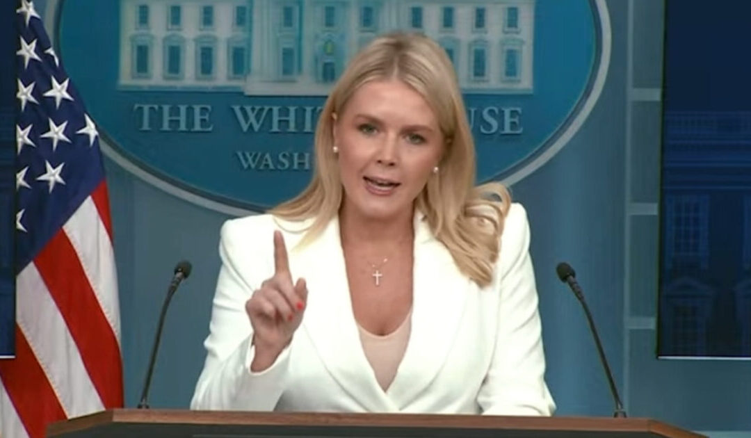 WATCH LIVE: White House Press Secretary Karoline Leavitt Delivers Briefing as Senate and House Push to Pass Big Beautiful Bill by July 4 – 1 PM ET