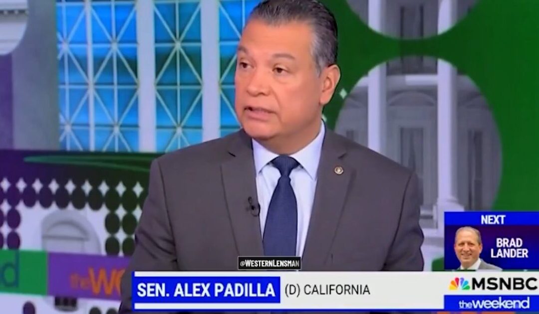 What a Loser: Democrat Senator Alex Padilla Whines After Vance Calls Him “José Padilla” (VIDEO)