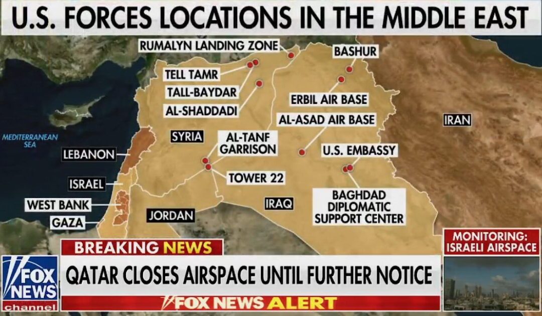 BREAKING: Iran Launches 10 Missiles Toward US Bases in Qatar as Americans Told to Shelter in Place