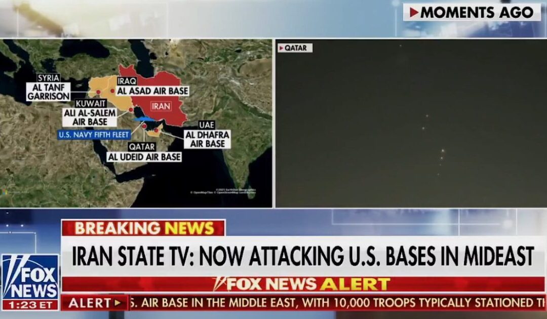 REPORT: Iran Coordinated Missile Attack on US Base in Qatar with Qatari Government
