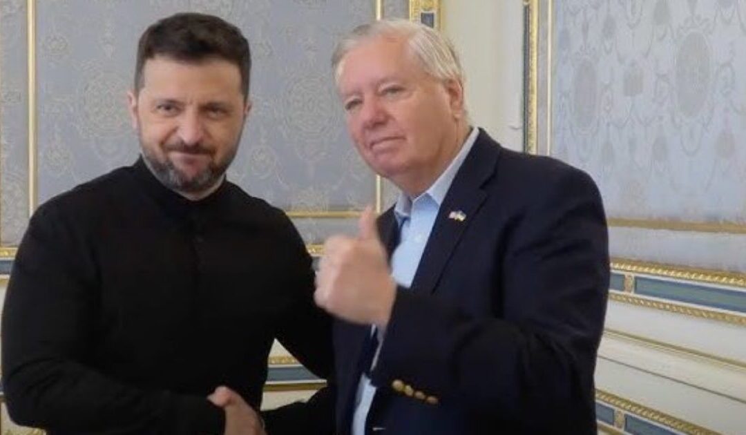Warpig Lindsey Graham: A Russian Victory in Ukraine Will Be Worse than the Withdrawal of US Troops From Afghanistan (VIDEO)
