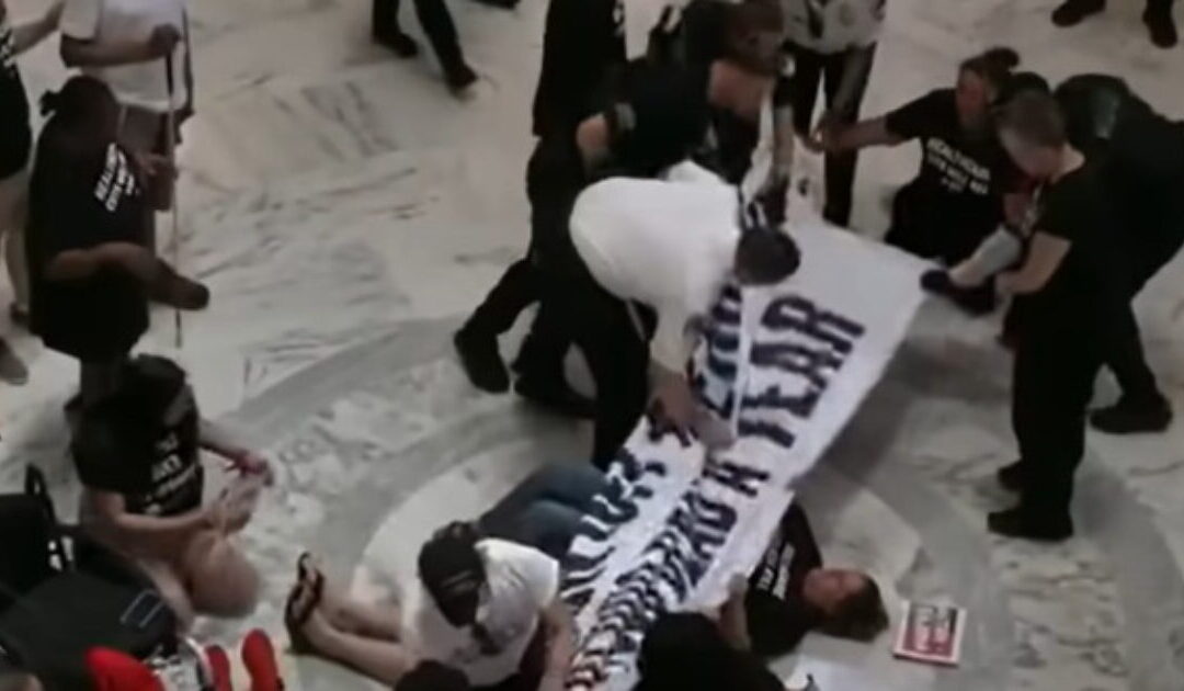 Leftists Invaded the Capitol to Protest the ‘Big Beautiful Bill’ – Will They Get the J6 Treatment? (VIDEO)