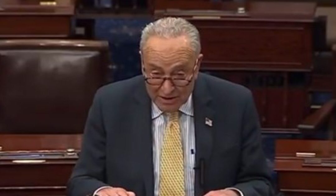 Social Media Users Savagely Roast Chuck Schumer as He Forces Poor Senate Clerk to Read Entire 940 Page “Big Beautiful Bill” to Stall Passage (VIDEO)