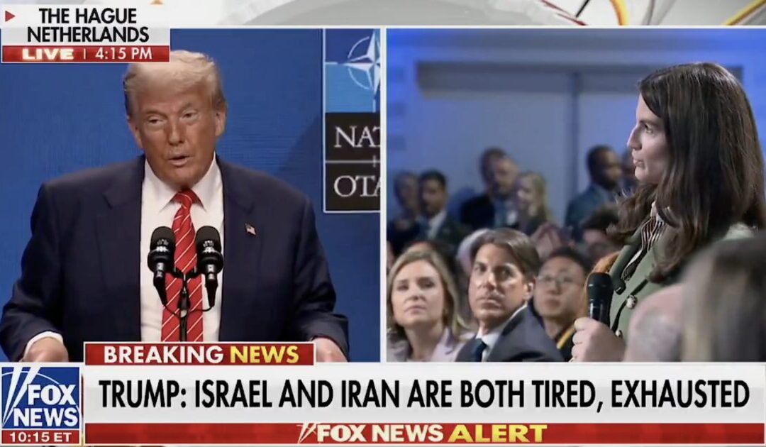 Trump Humiliates CNN’s Kaitlan Collins on Live TV — Shreds “Fake News” Question on Iran Strike