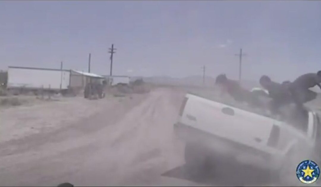 Texas DPS High-Speed Pursuit Results in Capturing 19 Illegal Aliens (VIDEO)