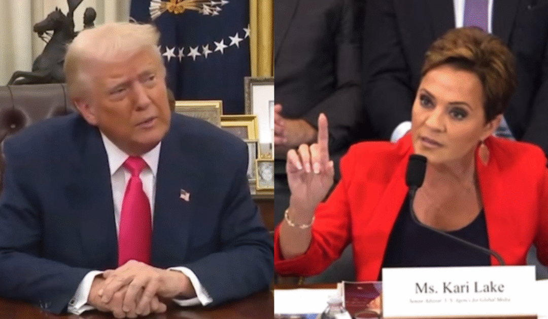 “KILL IT” – President Trump Calls for “LEFTWING DISASTER” U.S. Funded Broadcaster Voice of America to be Destroyed Following Kari Lake’s Bombshell Testimony in House Foreign Affairs Committee Hearing