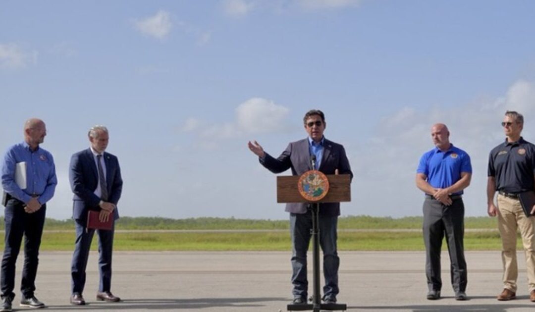 WATCH: DeSantis Says Hundreds of Illegal Aliens Have Already Been Deported from Alligator Alcatraz