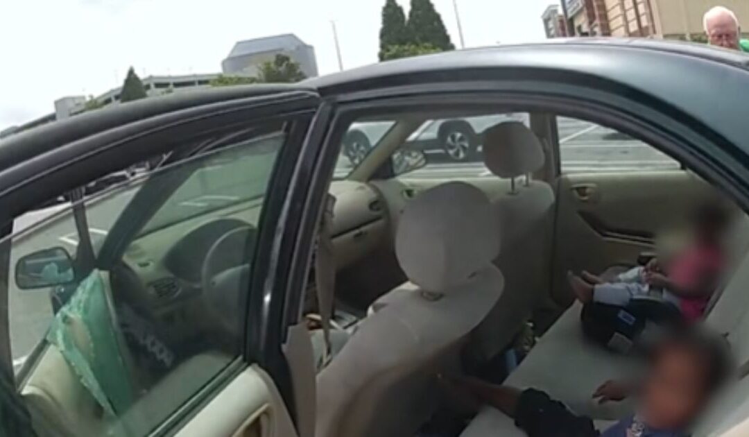 Watch: Police Spring Into Action After Crying Kids Are Stuck in Car in 117 Degree Heat
