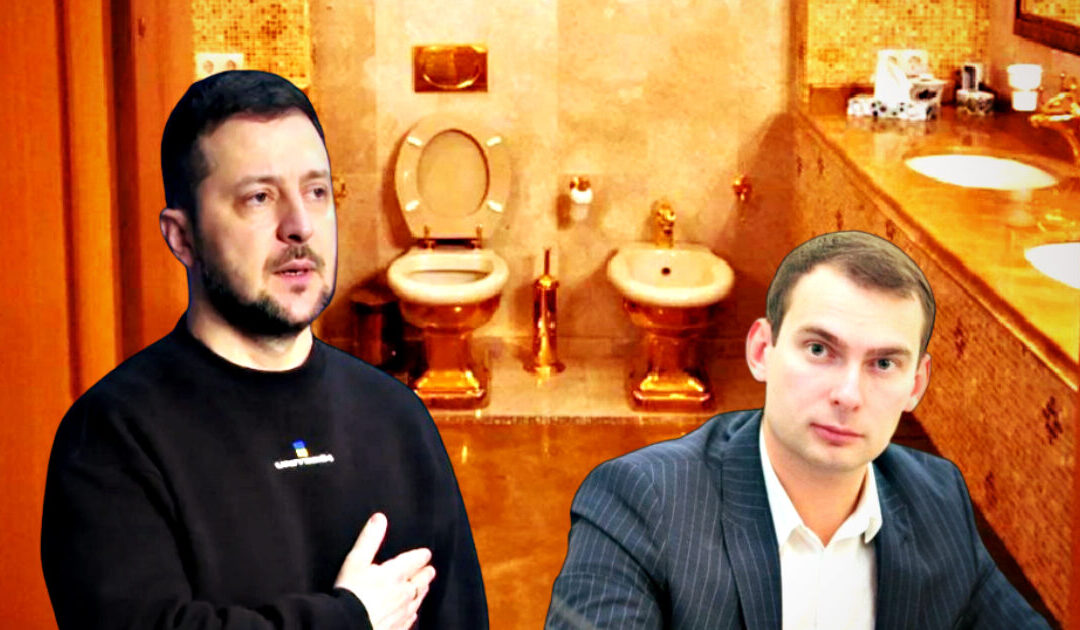 GOLDEN TOILET SECRETS: Ukrainian Sources Allege Anti-corruption Wiretaps Recorded Zelensky’s Shady Deals in His Friend and ‘Treasurer’ Mindich’s Gilded Bathroom