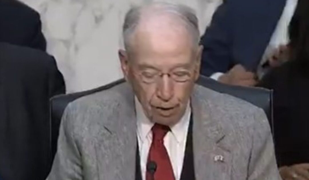 Chuck Grassley Lashes Out at Trump After President Calls on Him to Ditch a Little-Known ‘Tradition’ That Has Allowed Dems to Stonewall Trump’s Nominees (VIDEO)