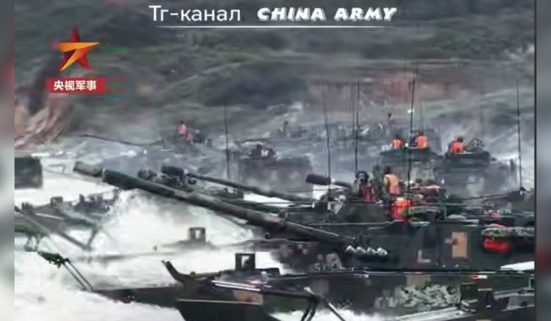 China Threatens: PLA Holds Live-Fire Amphibious Drills Across the Strait from Taiwan – VIDEO