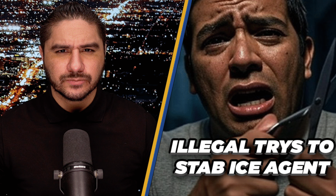 Illegal Alien Attempts To Stab ICE Agents & Brutal Attack On White People Goes Viral | Drew Hernandez