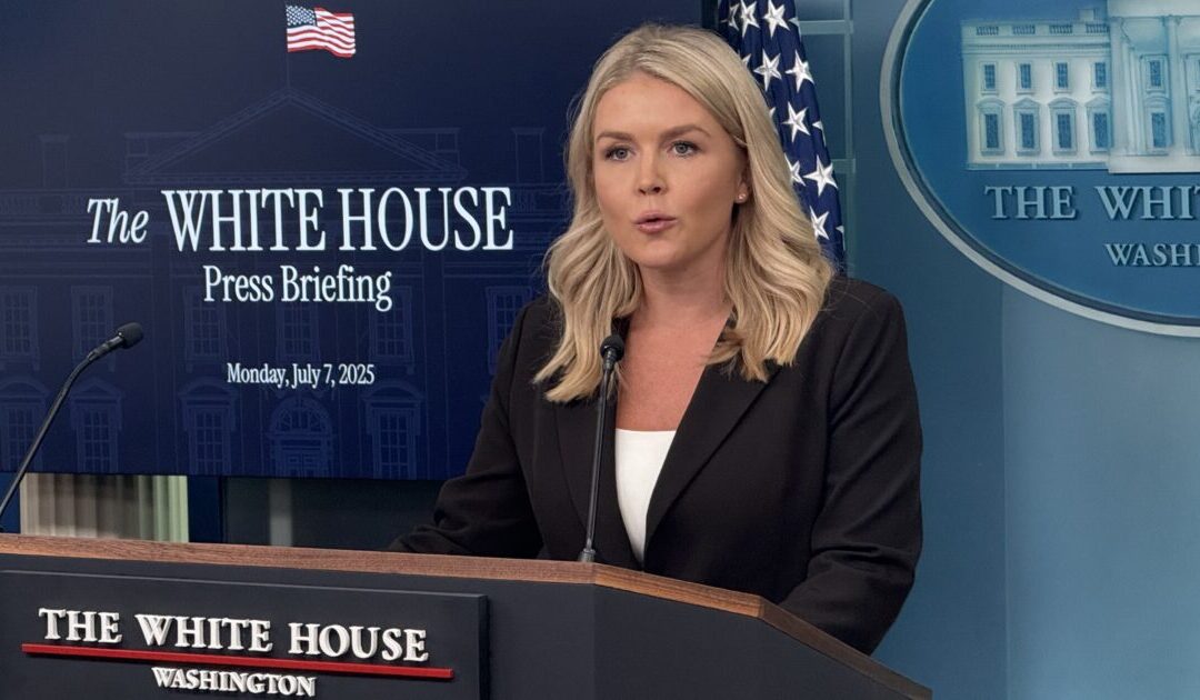 WATCH LIVE: White House Press Secretary Karoline Leavitt Delivers Press Briefing Amid Epstein Chaos – 1:30 PM ET