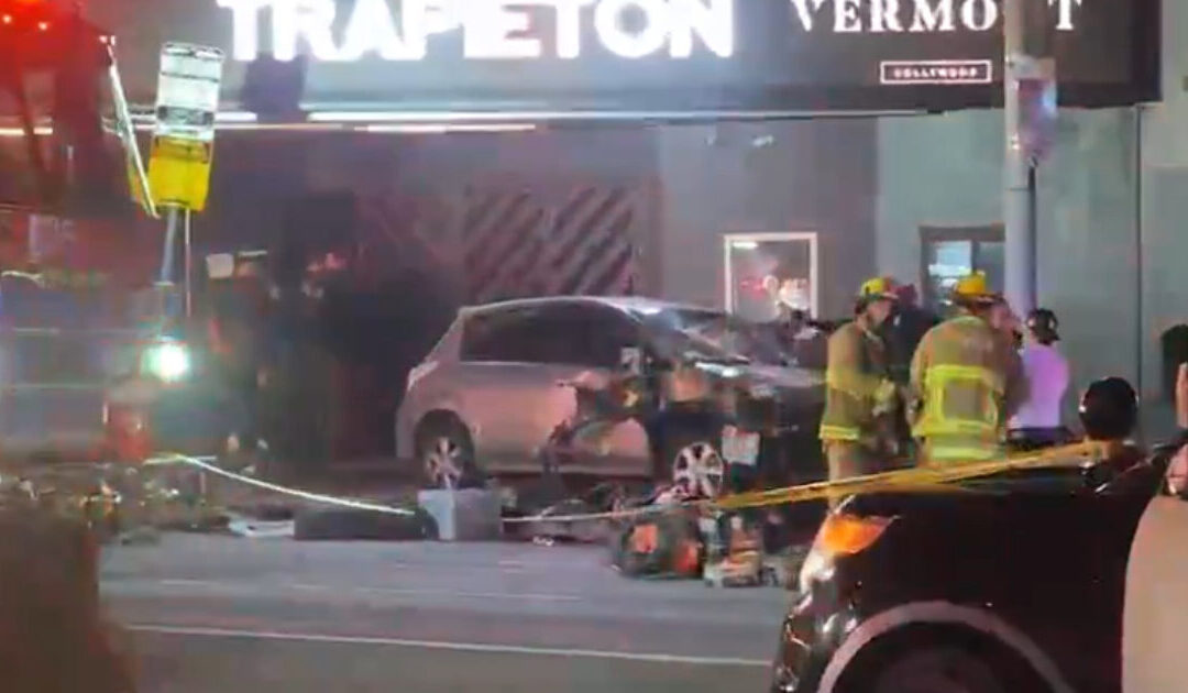 JUST IN: 30+ Injured After Car Plows Through Crowd in LA, Shooting