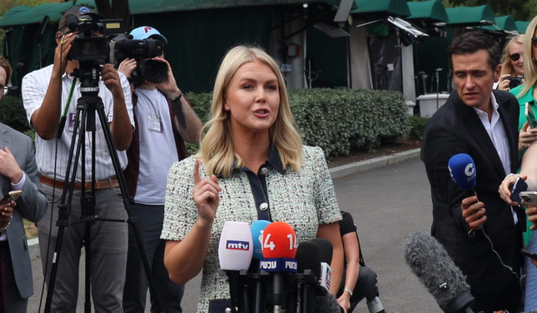 (VIDEO) Karoline Leavitt Confirms that President Trump Is Serious About Blocking Washington Commanders Stadium Deal Unless They Change Name Back to Redskins