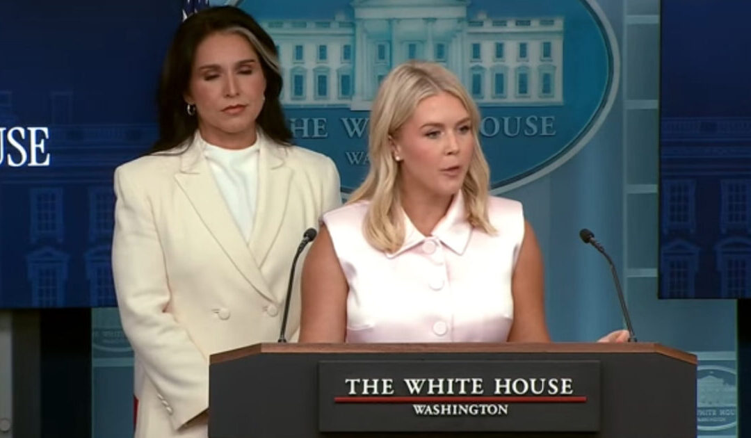 WATCH: Karoline Leavitt DESTROYS CNN’s Kaitlan Collins for Suggesting that Gabbard Declassified Russiagate Documents to Improve Standing with Trump After Iran Disagreement