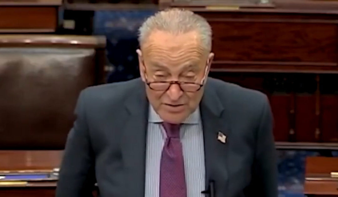 What? Chuck Schumer Calls Q2 GDP Numbers a “Mirage” – “Some Ominous Numbers Lurk Under the Hood” (VIDEO)