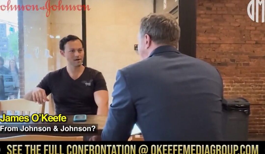 WATCH: Johnson & Johnson Scientist Who Admitted Covid Vaccine Was “Not Safe and Effective” Flees Into Women’s Bathroom When Confronted by O’Keefe