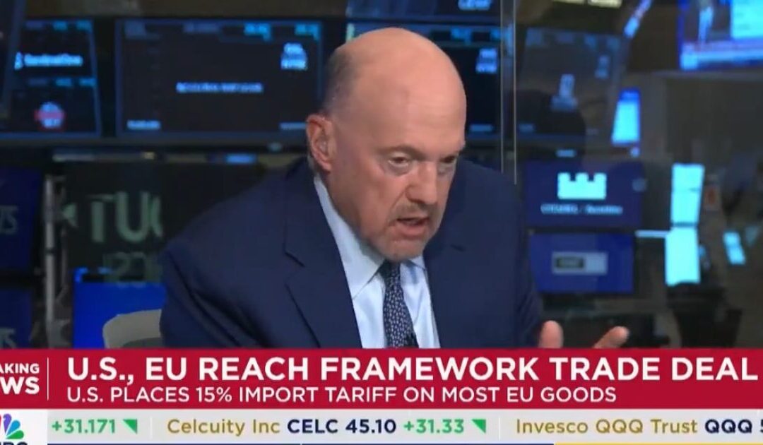 Cramer Drops F-Bomb on Live TV Over Trump’s Latest Blockbuster Trade Deal (VIDEO)