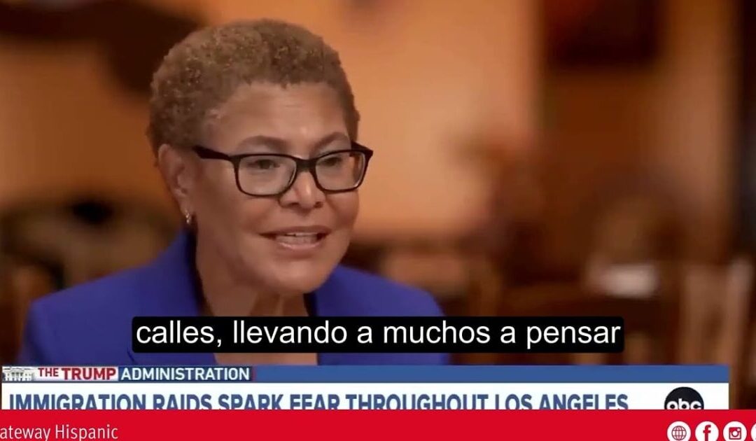 Karen Bass: Federal Officers Don’t Have a Right to Have a Mask