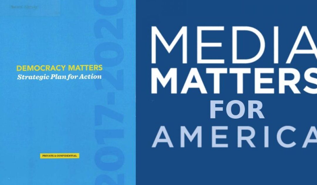 What BS! Far Left Hate Website Media Matters Is Facing Bankruptcy – And They’re Pretending Like they are the Real Victims