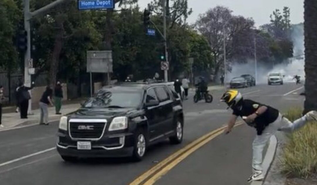 BREAKING: Feds Arrest Anti-ICE Protestor in Rock Throwing Attack on Agents in Paramount, California Last Month