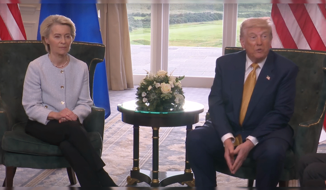 Breaking: President Trump Announces United States Has Reached a Trade Deal with the European Union-EU Will Invest $600 Billion More in the US