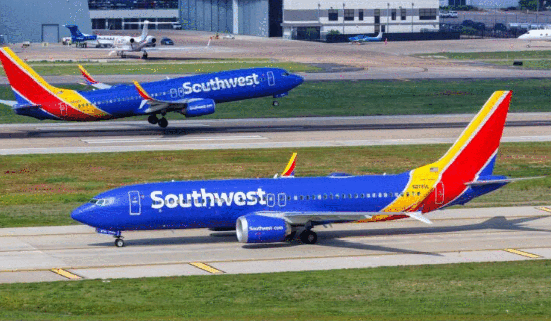 Southwest Flight From Los Angeles to Vegas Nosedives to Avoid Collision; Two Flight Attendants Injured