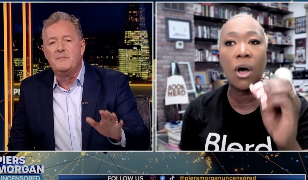 BRUTAL: Joy Reid MELTS DOWN After Piers Morgan TORCHES Her for Playing the Race Card Over MSNBC Firing