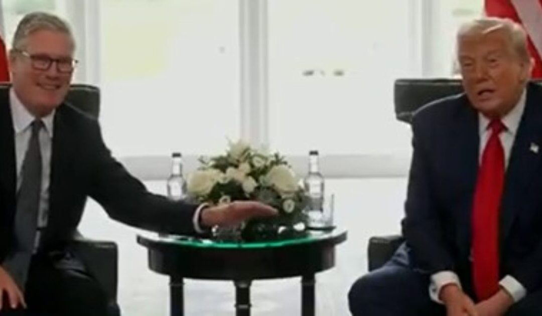 WATCH: President Trump Creates a Very Awkward Moment for UK PM Keir Starmer When He Goes Off on Radical London Mayor Sadiq Khan