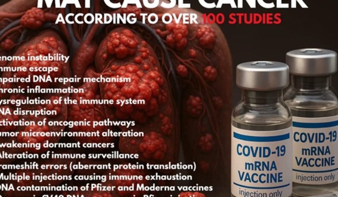 17 Ways mRNA Shots Can Cause Cancer — And a Possible Treatment