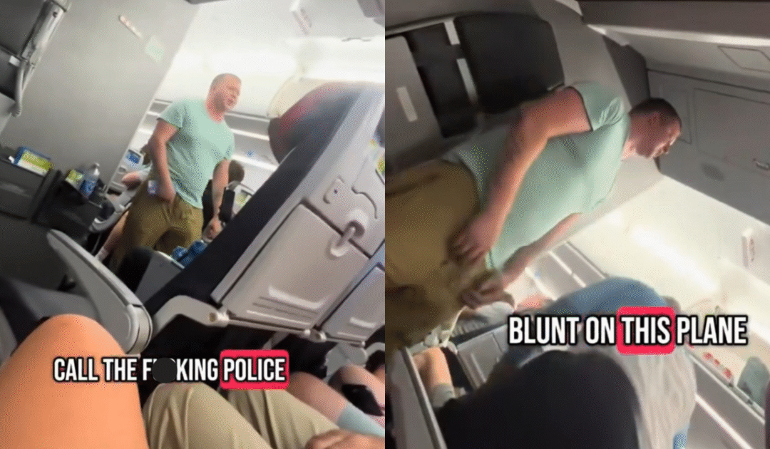 GOING VIRAL: American Airlines Passenger LOSES IT in Profanity Laced Meltdown – Threatens Passengers, Blames Flight Attendant with “Beautiful Eyes”