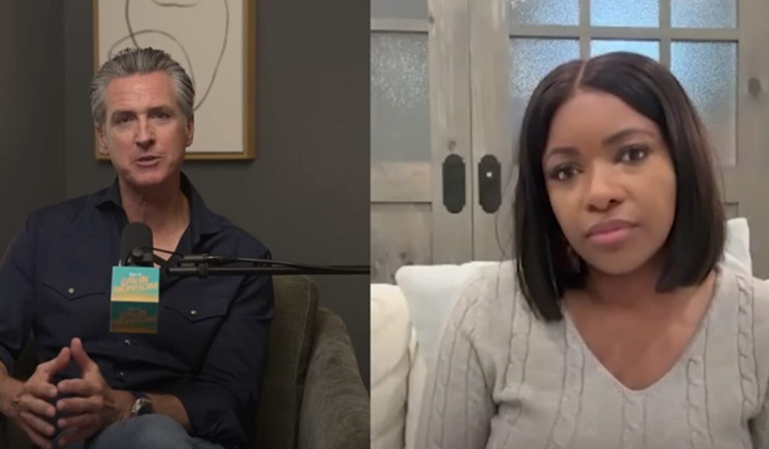 WATCH: Idiot Rep. Jasmine Crockett Claims ICE is Just Supposed to be a ‘Fancy Uber Driver for Immigrants,’ Gov. Gavin Newsom Nods Along