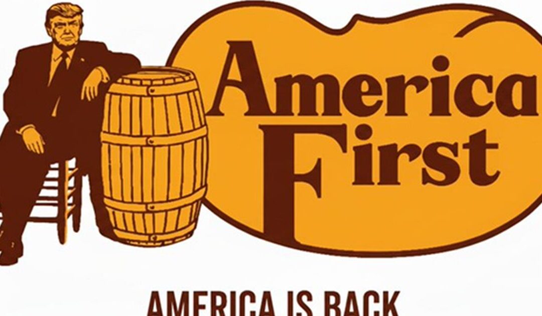 White House Trolls Cracker Barrel By Putting Trump in the Logo, ‘Go Woke, Go Broke.’