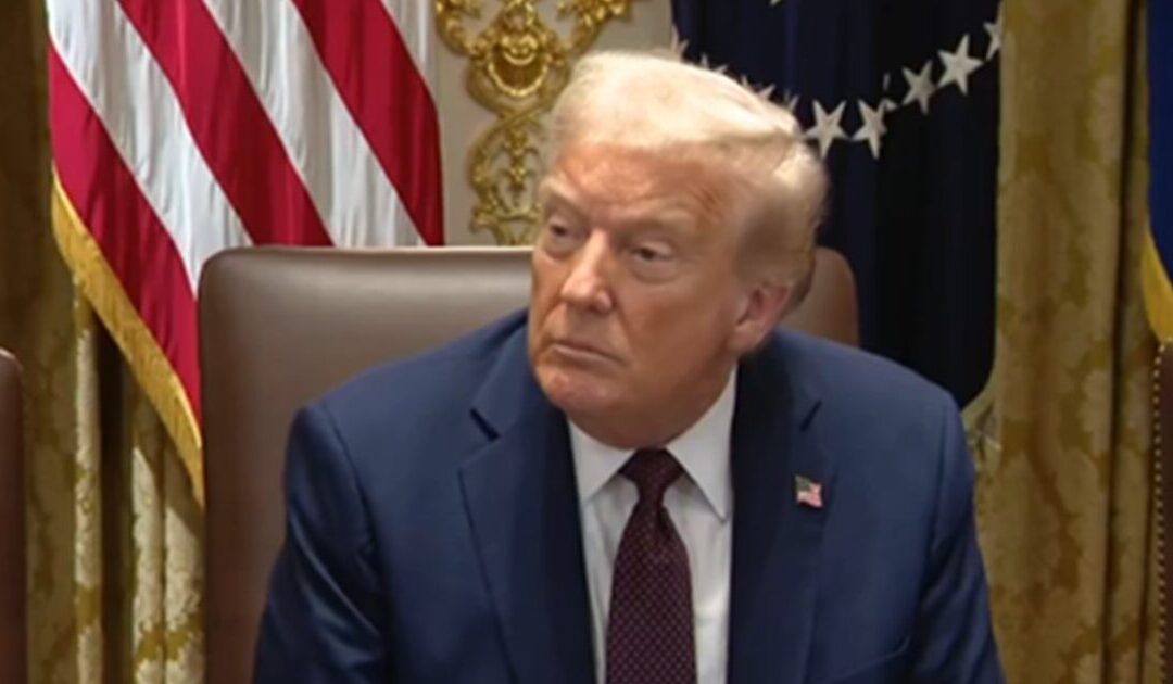 WATCH: President Trump Gives Shocking Response to Taylor Swift and Travis Kelce’s Engagement News During Cabinet Meeting